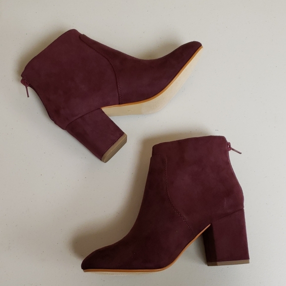 BRAND NEW Loft Bordeaux Booties Size 6 - Picture 3 of 8